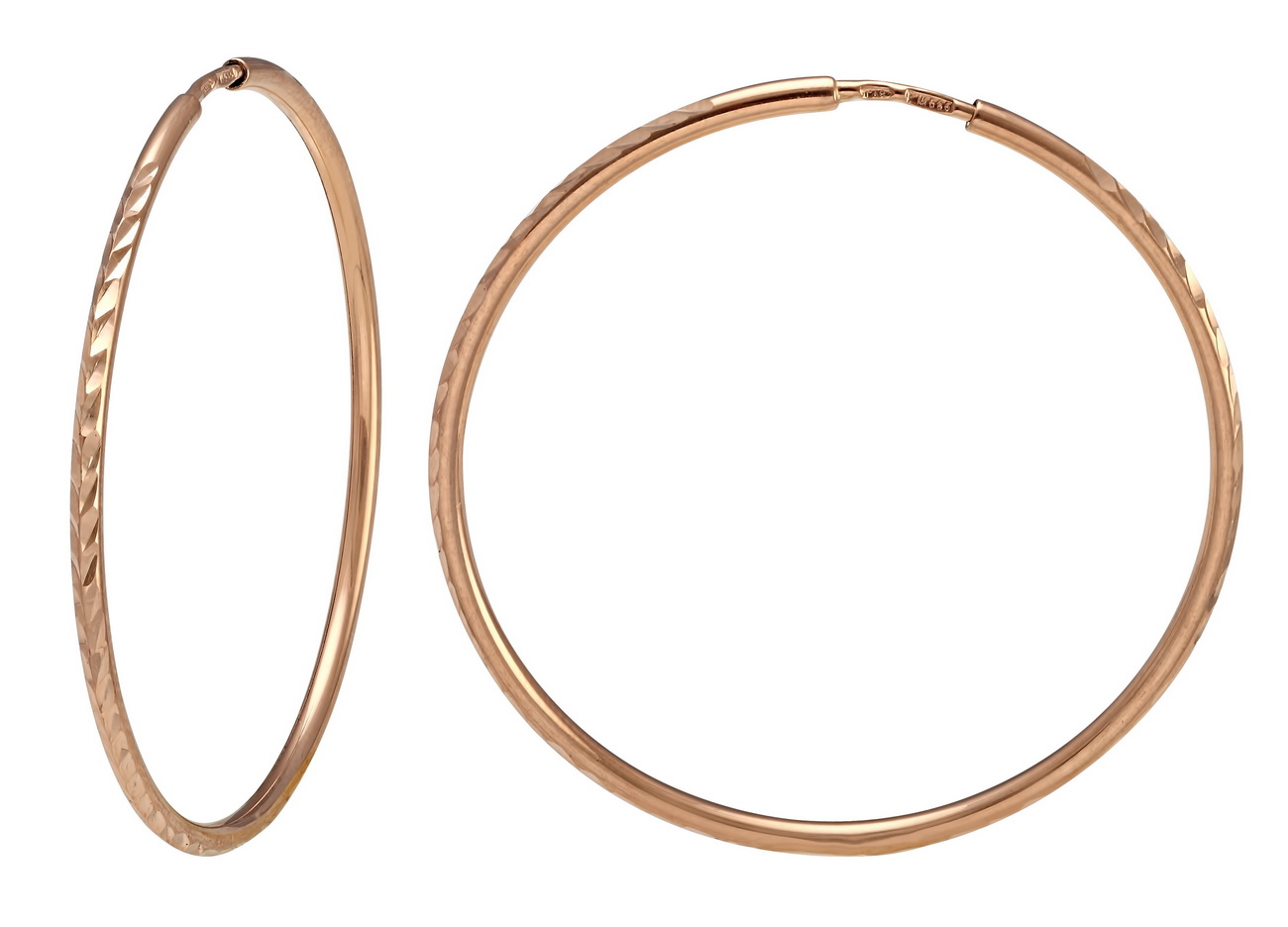 

Золотые серьги-кольца "В стиле TANGO" Tango Jewellery Company 460042