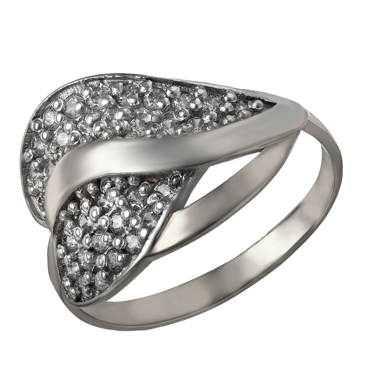 

Серебряное кольцо с фианитами Tango Jewellery Company 320712С размер 17.5