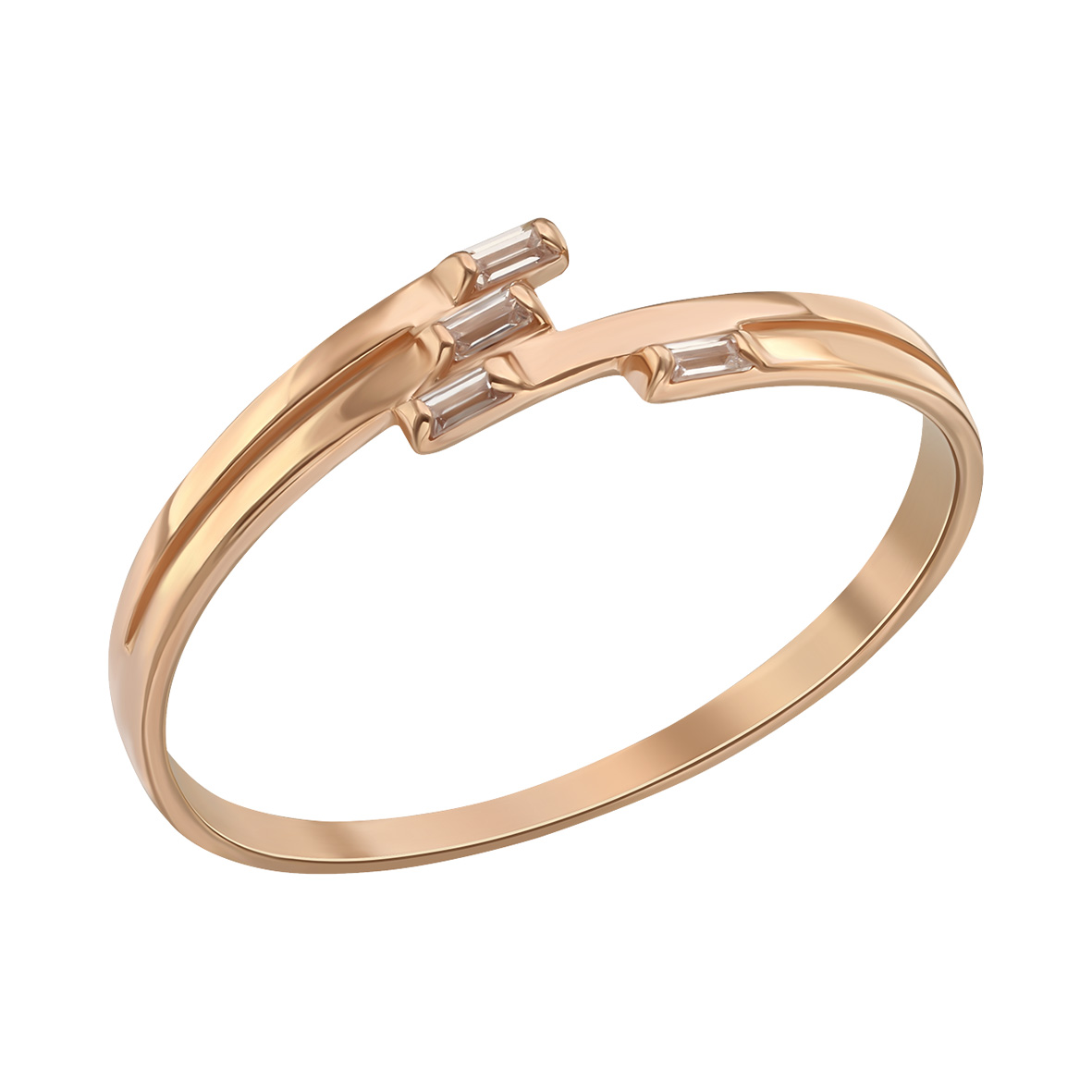 

Золотое кольцо с фианитами Tango Jewellery Company 380601 размер 18.5