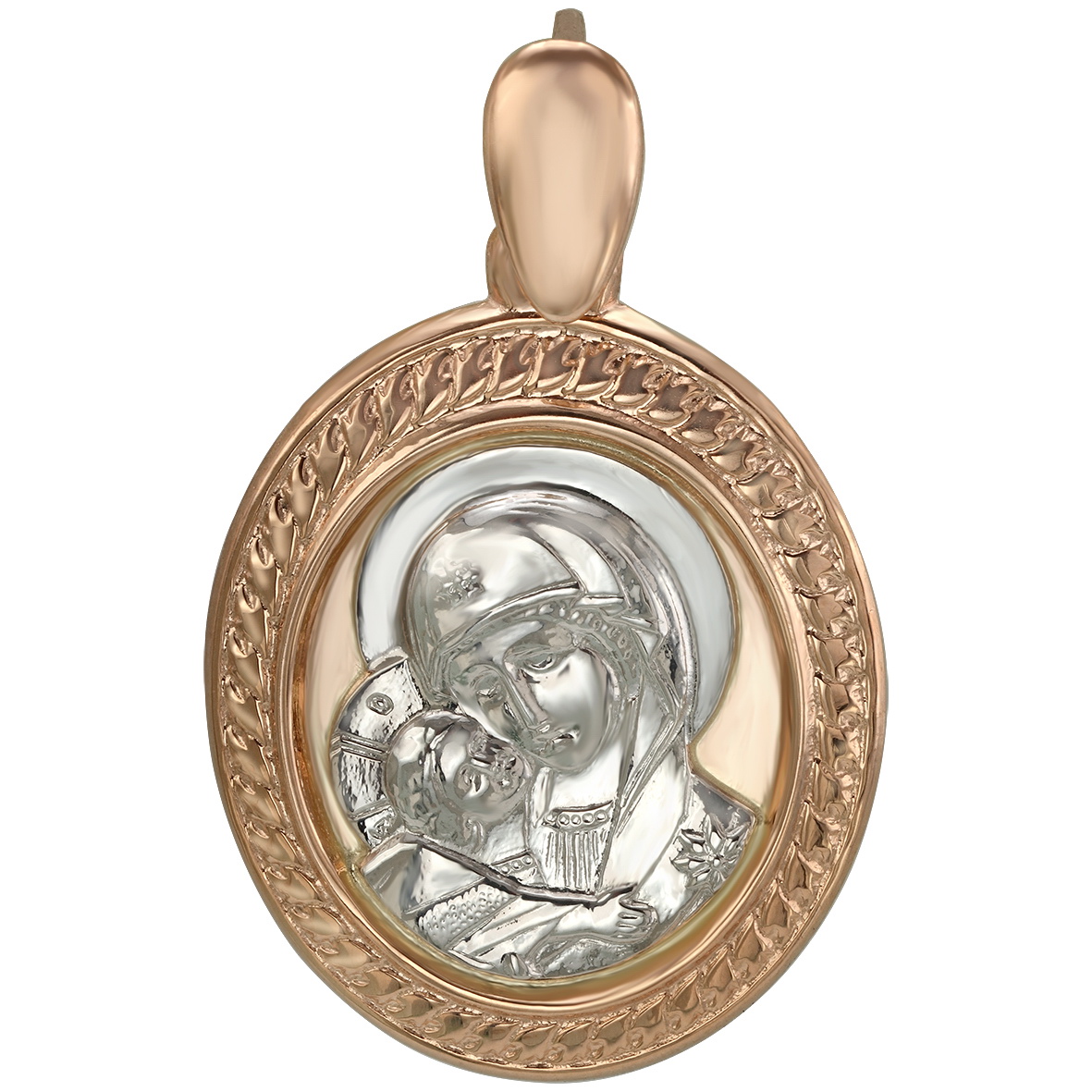 

Золотая ладанка "Владимирская икона Божией Матери" Tango Jewellery Company 120850