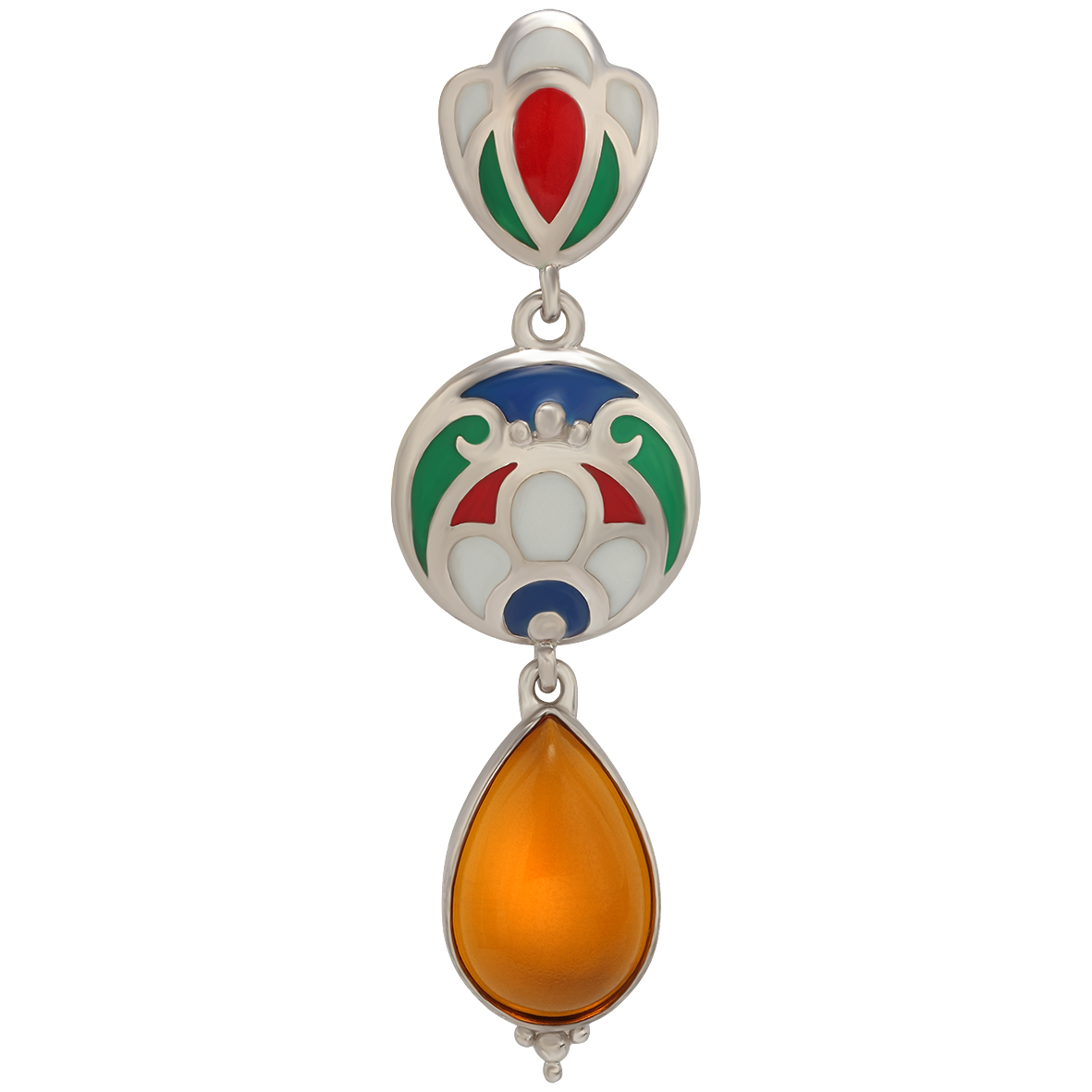 

Серебряная подвеска с эмалью Tango Jewellery Company 160334А