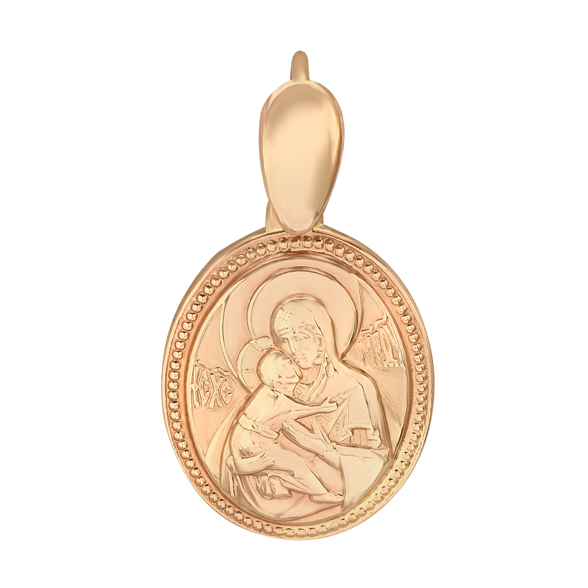 

Золотая ладанка "Владимирская икона Божией Матери Tango Jewellery Company 110232
