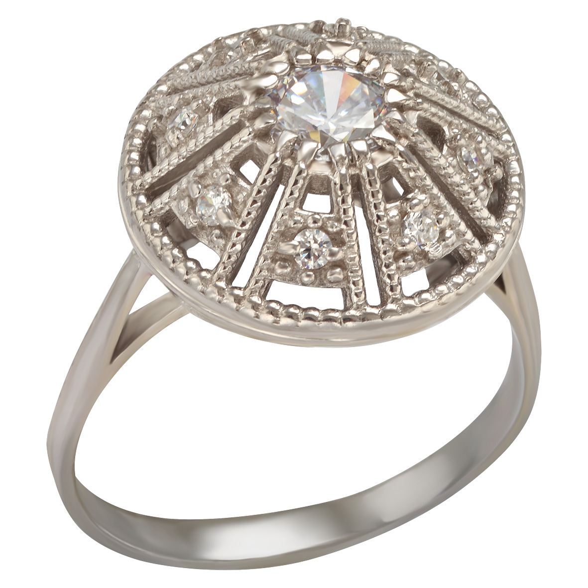 

Серебряное кольцо с фианитами Tango Jewellery Company 330958С размер 17