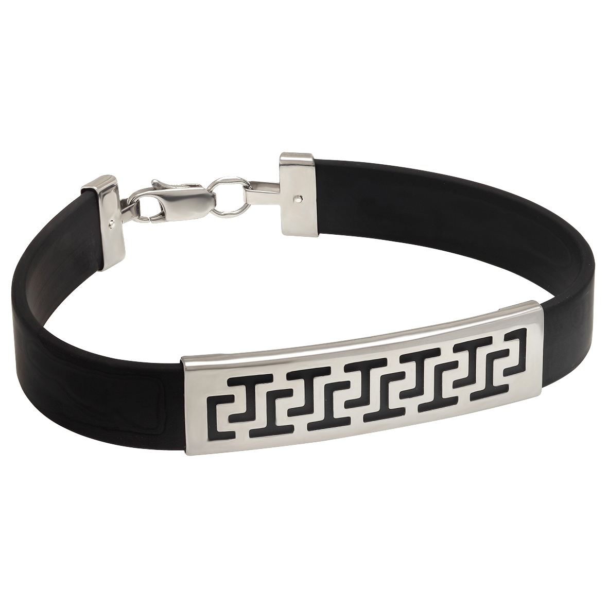 

Браслет из серебра с каучуком Tango Jewellery Company 910034С размер 190