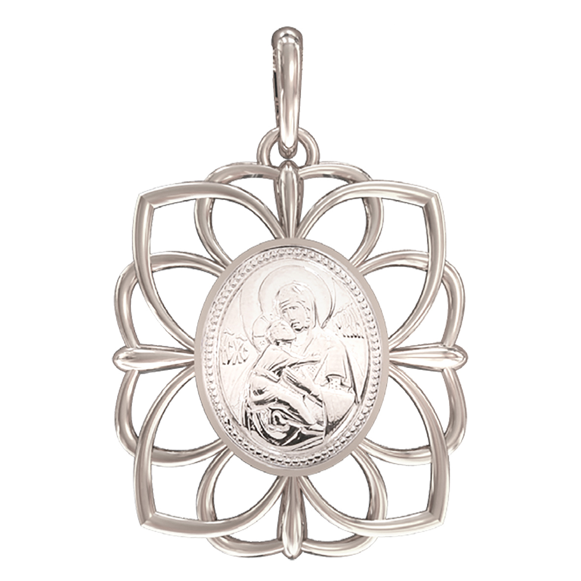 

Серебряная ладанка "Владимирская икона Божией Матери" Tango Jewellery Company 130226С