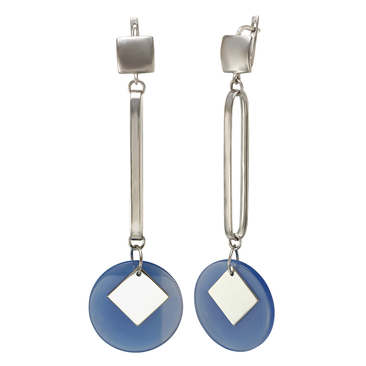 

Серебряные серьги с агатом Tango Jewellery Company 4720580С