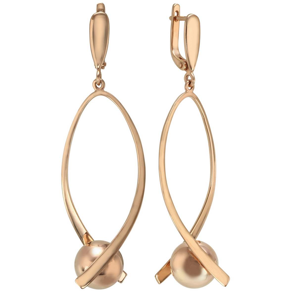 

Золотые серьги Tango Jewellery Company 400257