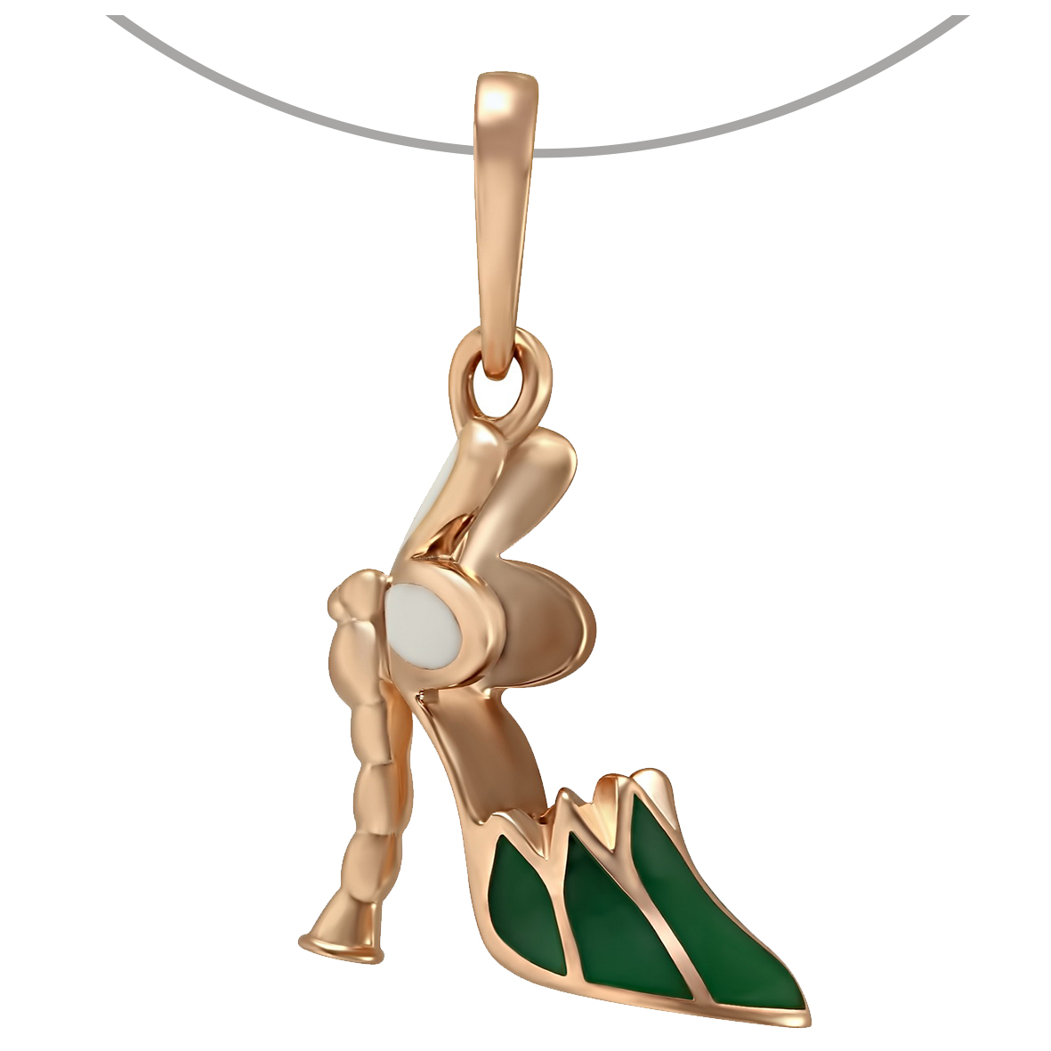 

Золотая подвеска с эмалью Tango Jewellery Company 130281Е