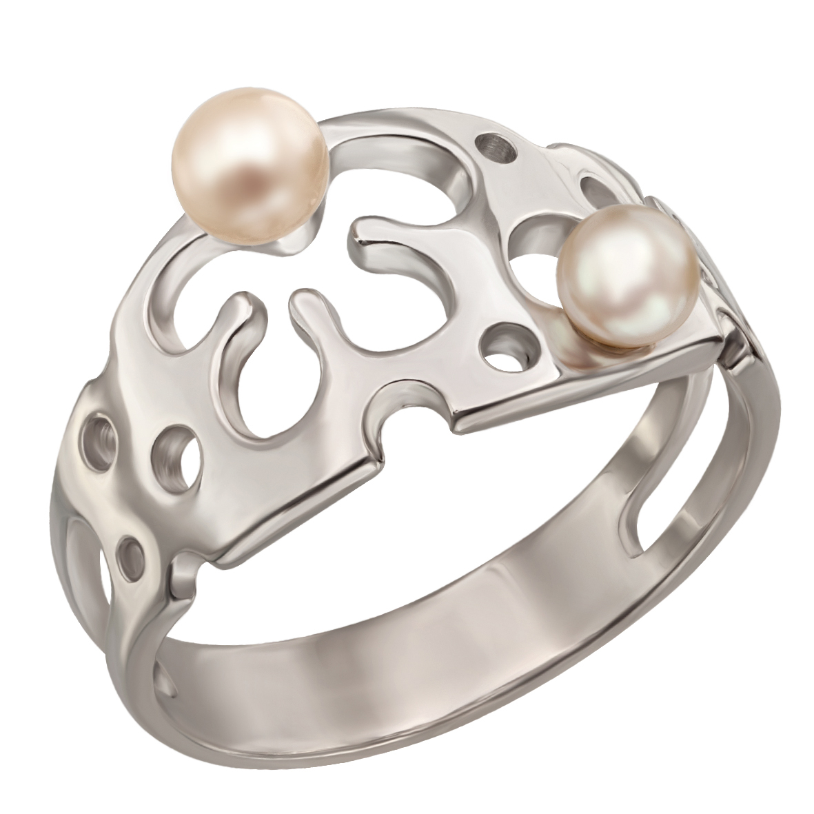 

Серебряное кольцо с жемчугом Tango Jewellery Company 320742С размер 18