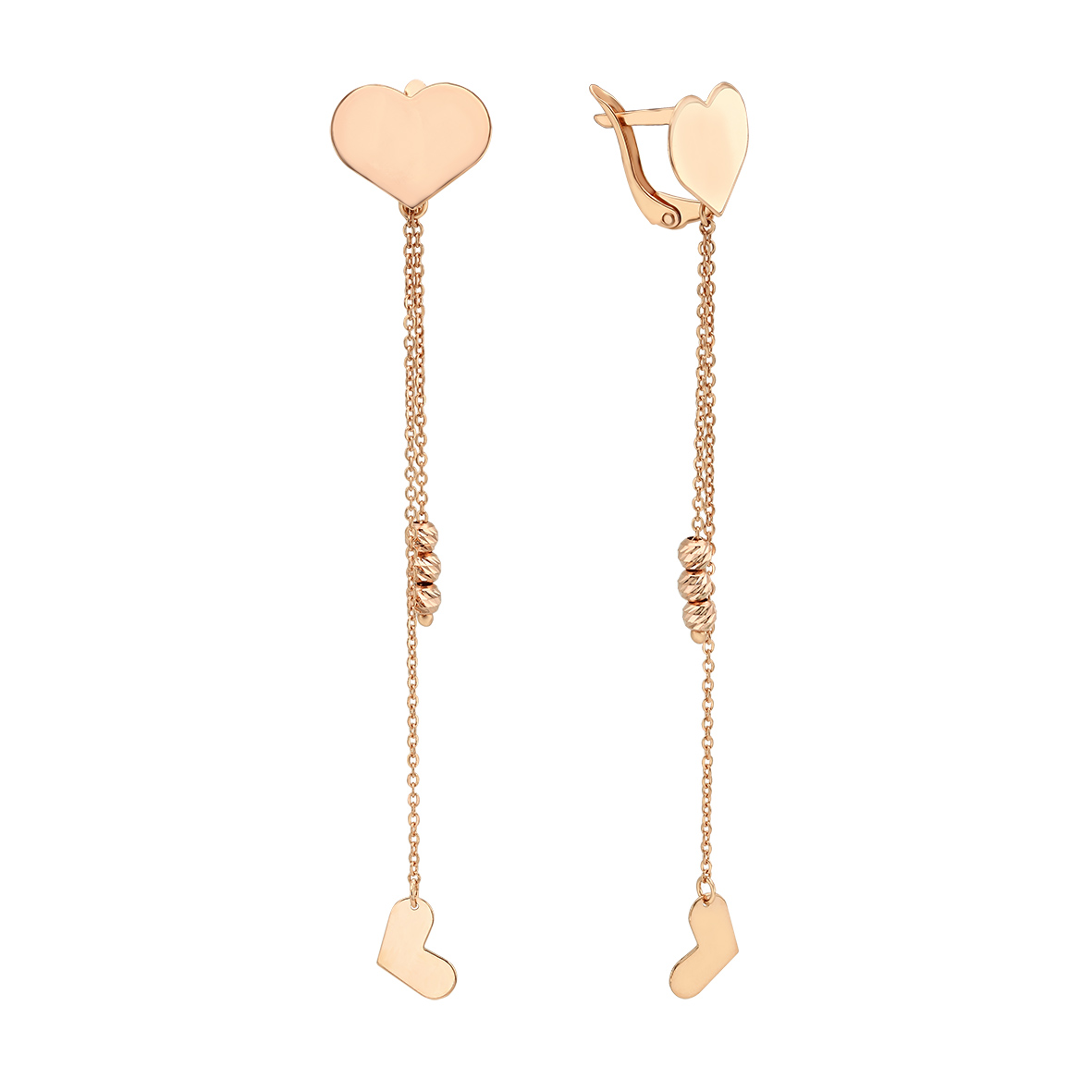

Золотые серьги-подвески Tango Jewellery Company 470586