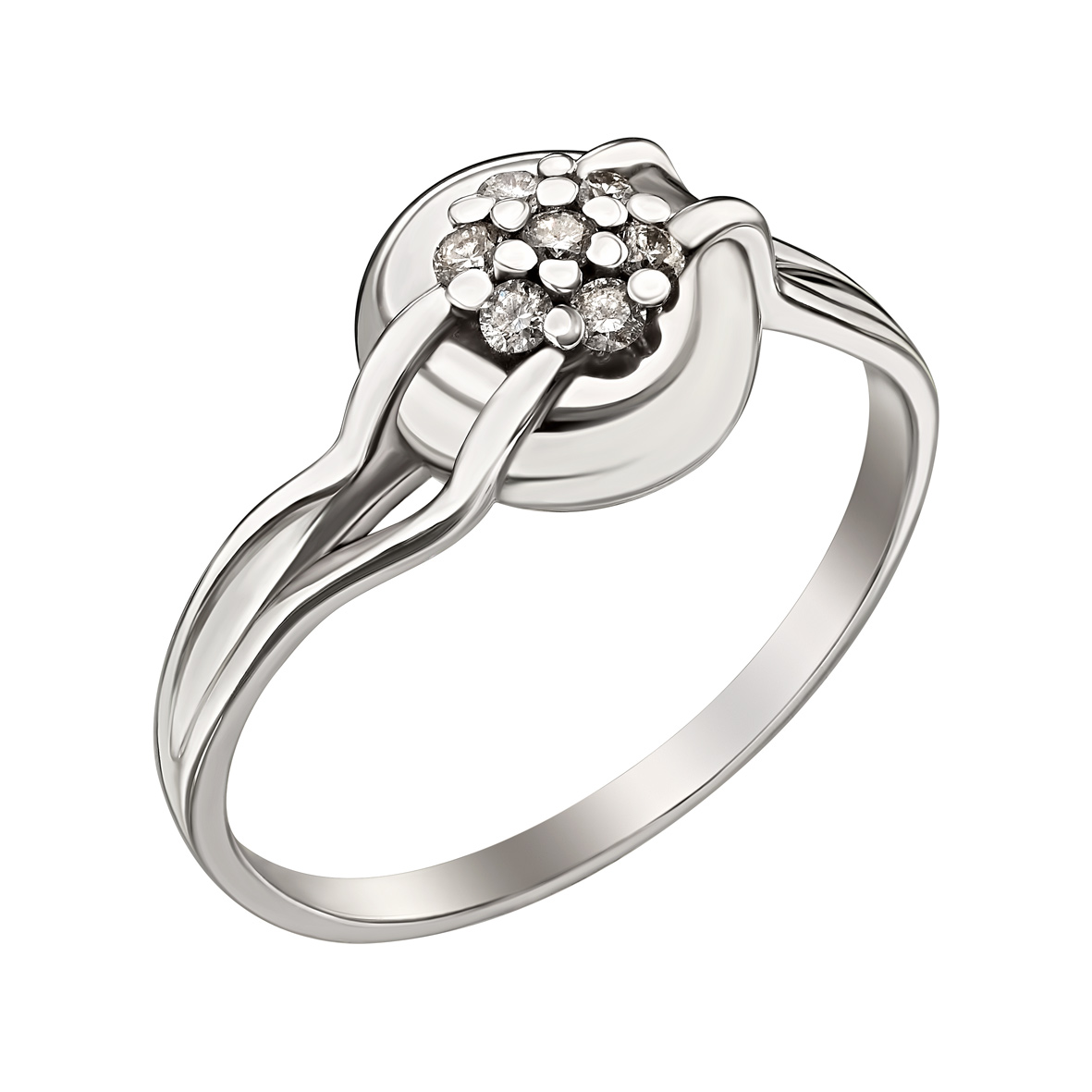

Кольцо в белом золоте с бриллиантами Tango Jewellery Company 740312В размер 17.5
