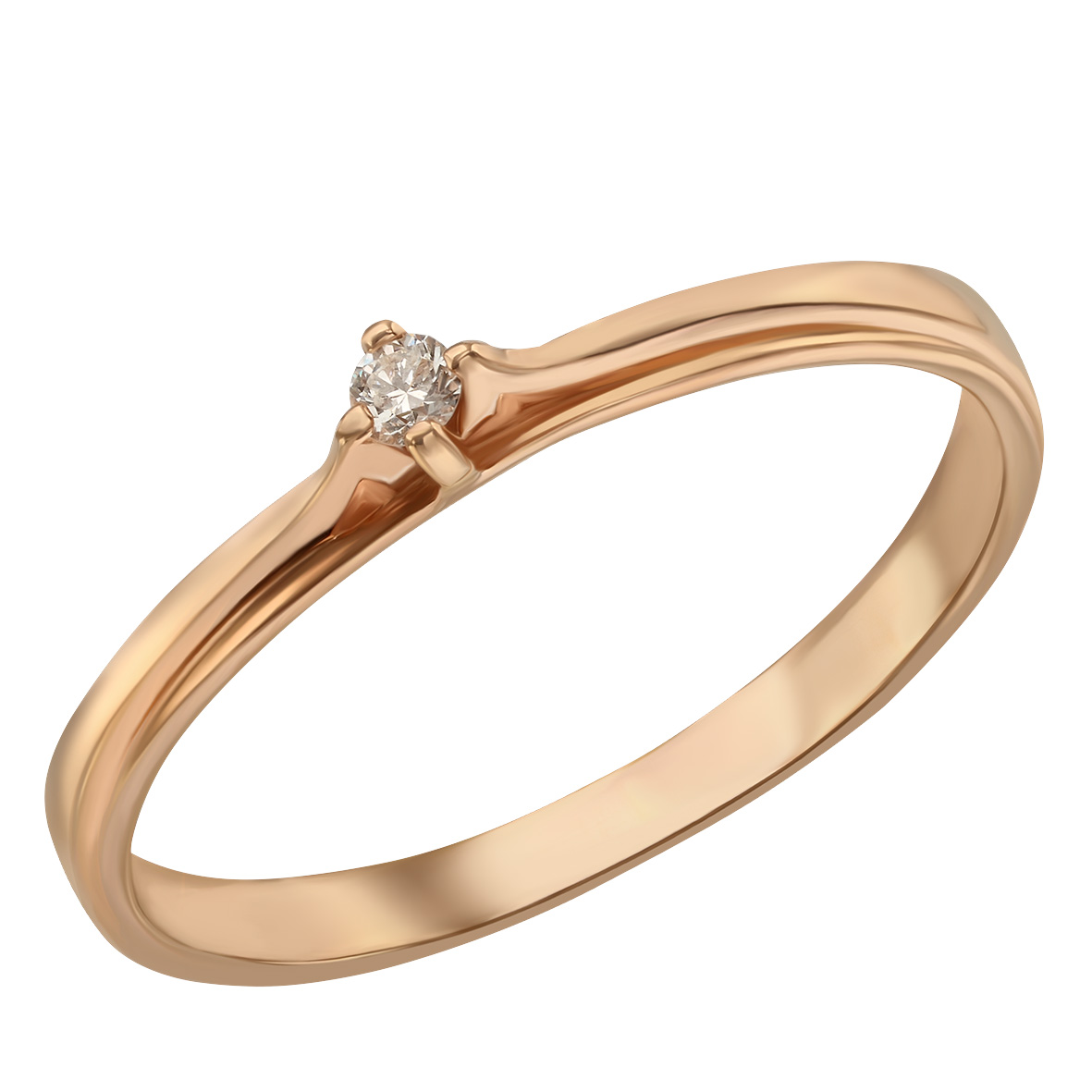 

Золотое кольцо с бриллиантом Tango Jewellery Company 740303 размер 17.5