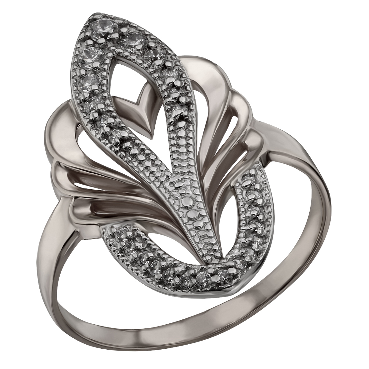 

Серебряное кольцо с фианитами Tango Jewellery Company 330831С размер 17.5