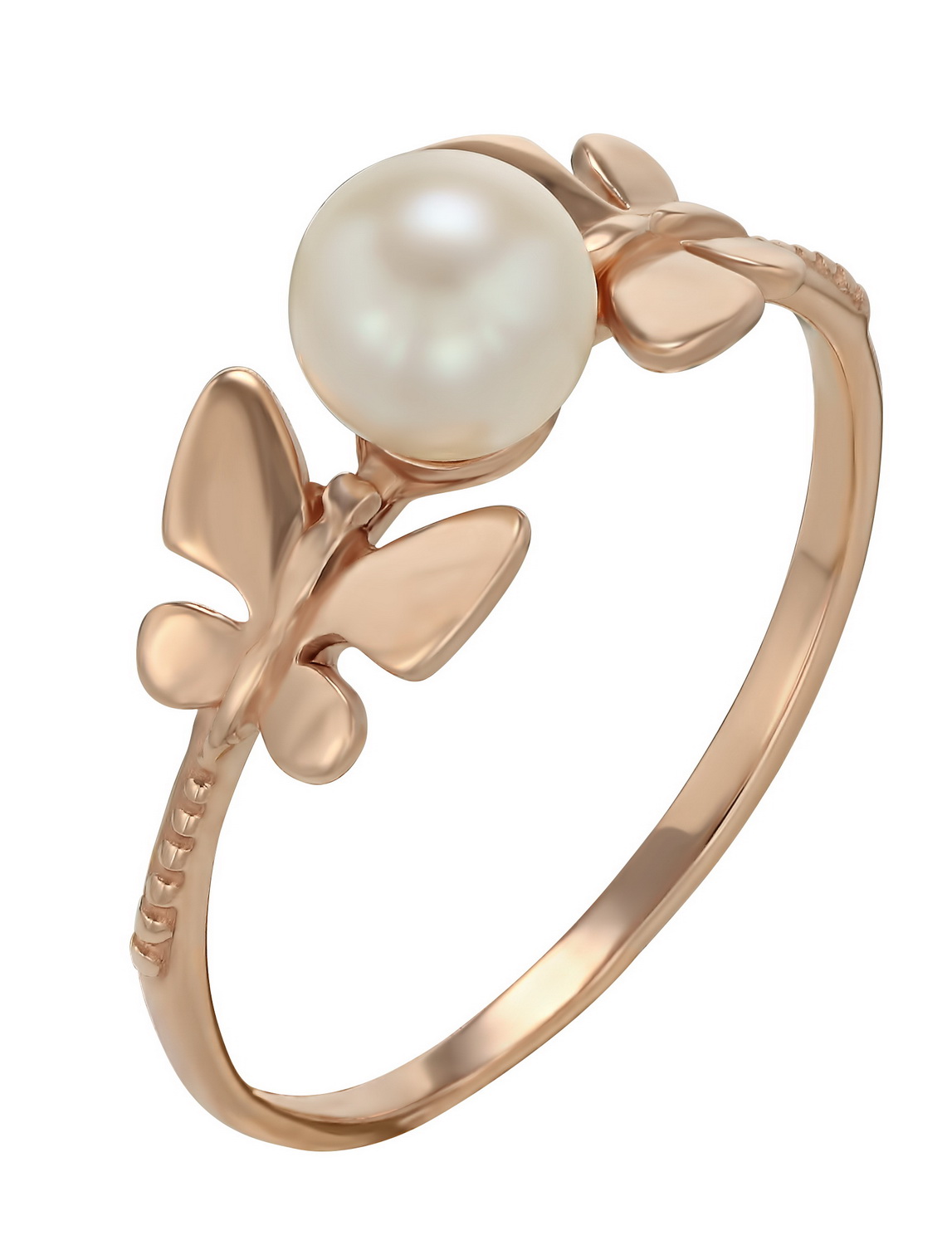 

Золотое кольцо с жемчугом Tango Jewellery Company 380203 размер 18