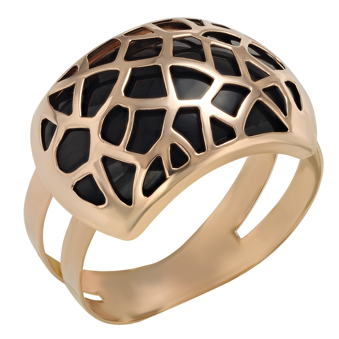 

Золотое кольцо с эмалью Tango Jewellery Company 390198Е размер 16.5