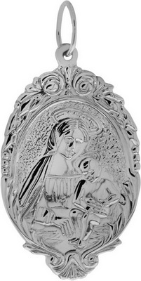 

Серебряная ладанка Дева Мария с Младенцем Tango Jewellery Company 100460С