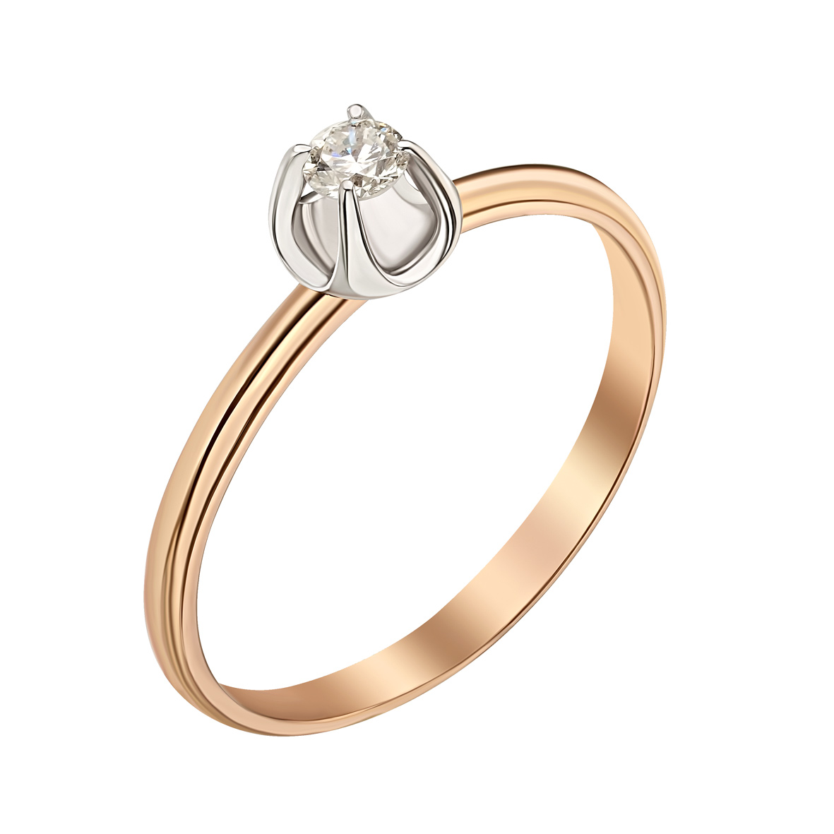 

Золотое кольцо с бриллиантом Tango Jewellery Company 750651 размер 17.5