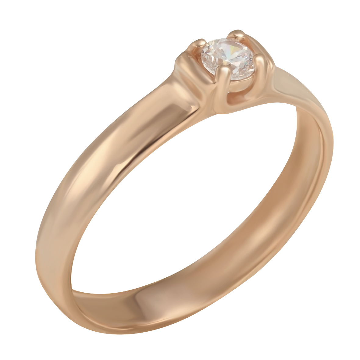 

Золотое кольцо с фианитом Tango Jewellery Company 380209 размер 16.5