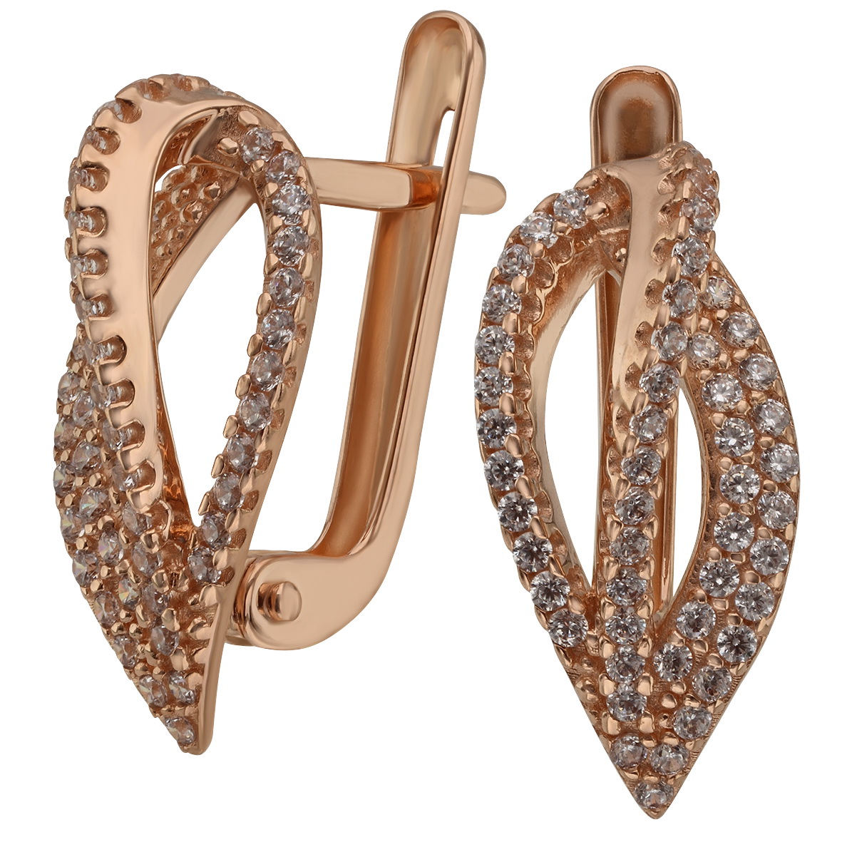 

Золотые серьги "В ритме TANGO" с фианитами Tango Jewellery Company 420384