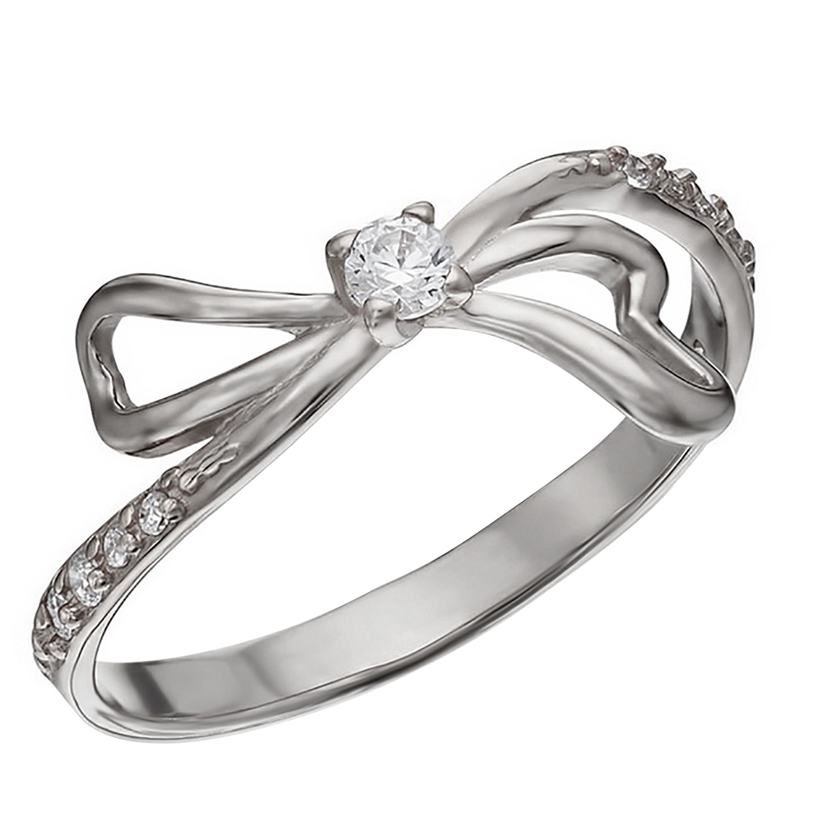 

Серебряное кольцо с фианитами Tango Jewellery Company 380118С размер 16.5