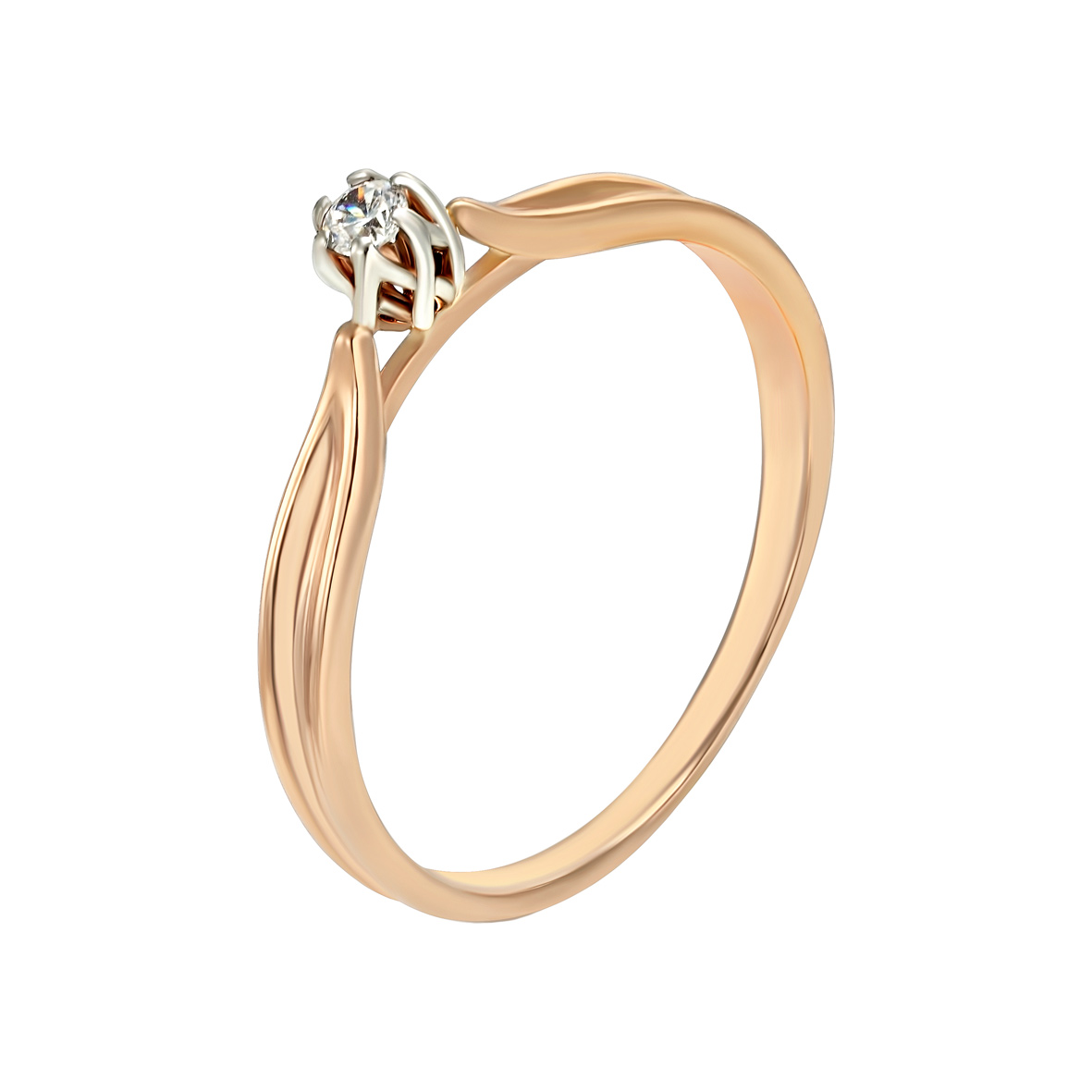 

Золотое кольцо с фианитом Tango Jewellery Company 330996 размер 16