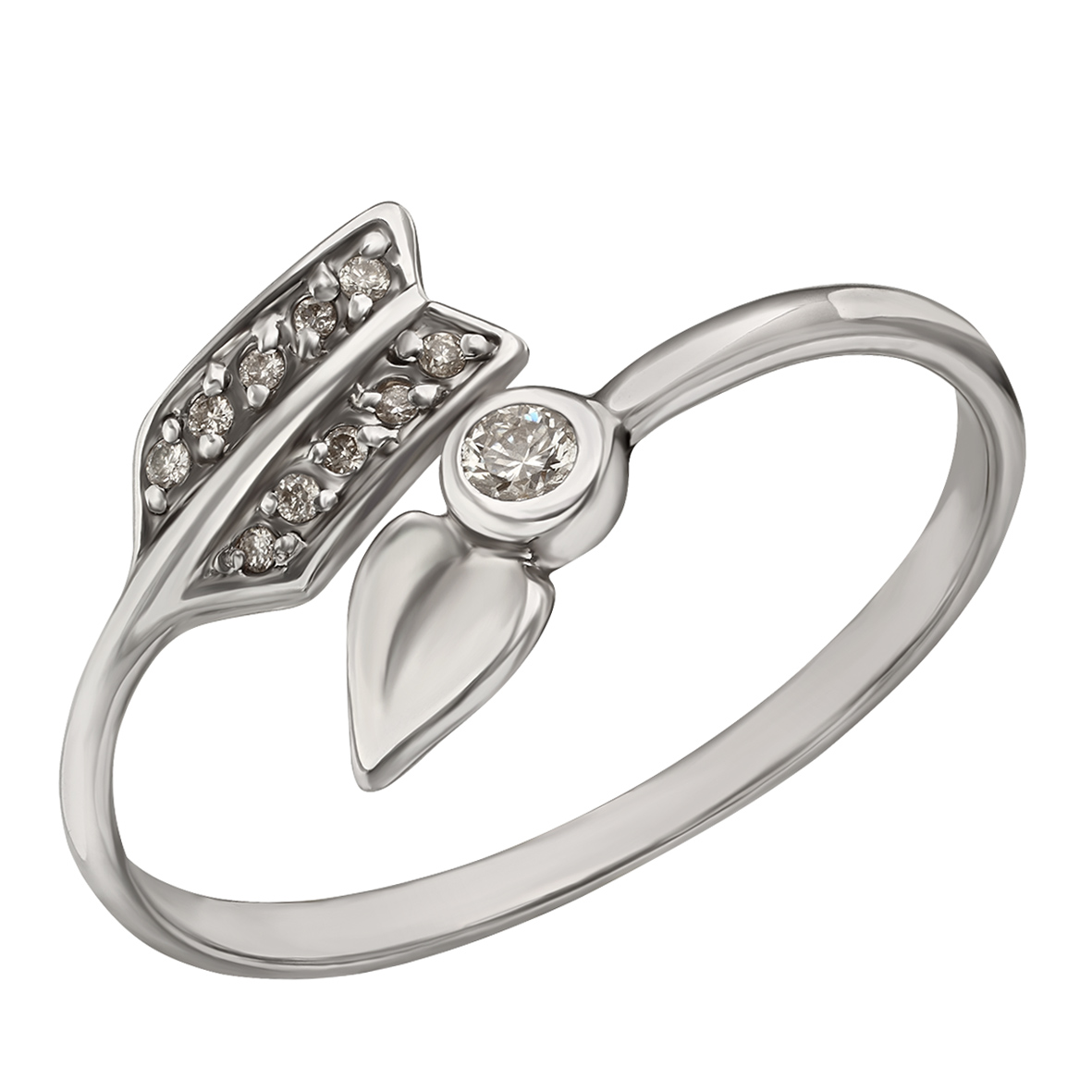 

Кольцо в белом золоте с бриллиантами Tango Jewellery Company 740011В размер 19.5