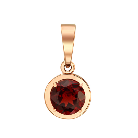 

Золотая подвеска с гранатом Tango Jewellery Company 184121