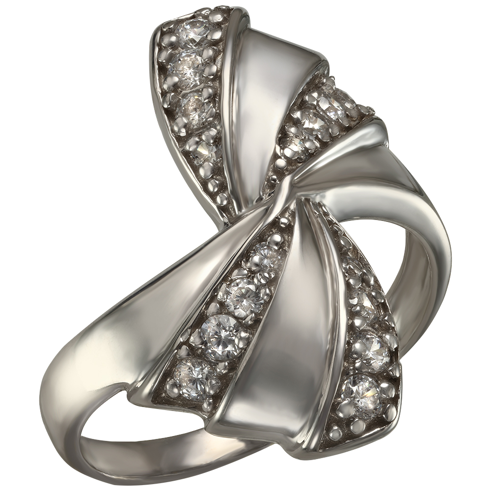 

Серебряное кольцо с фианитами Tango Jewellery Company 320183С размер 18