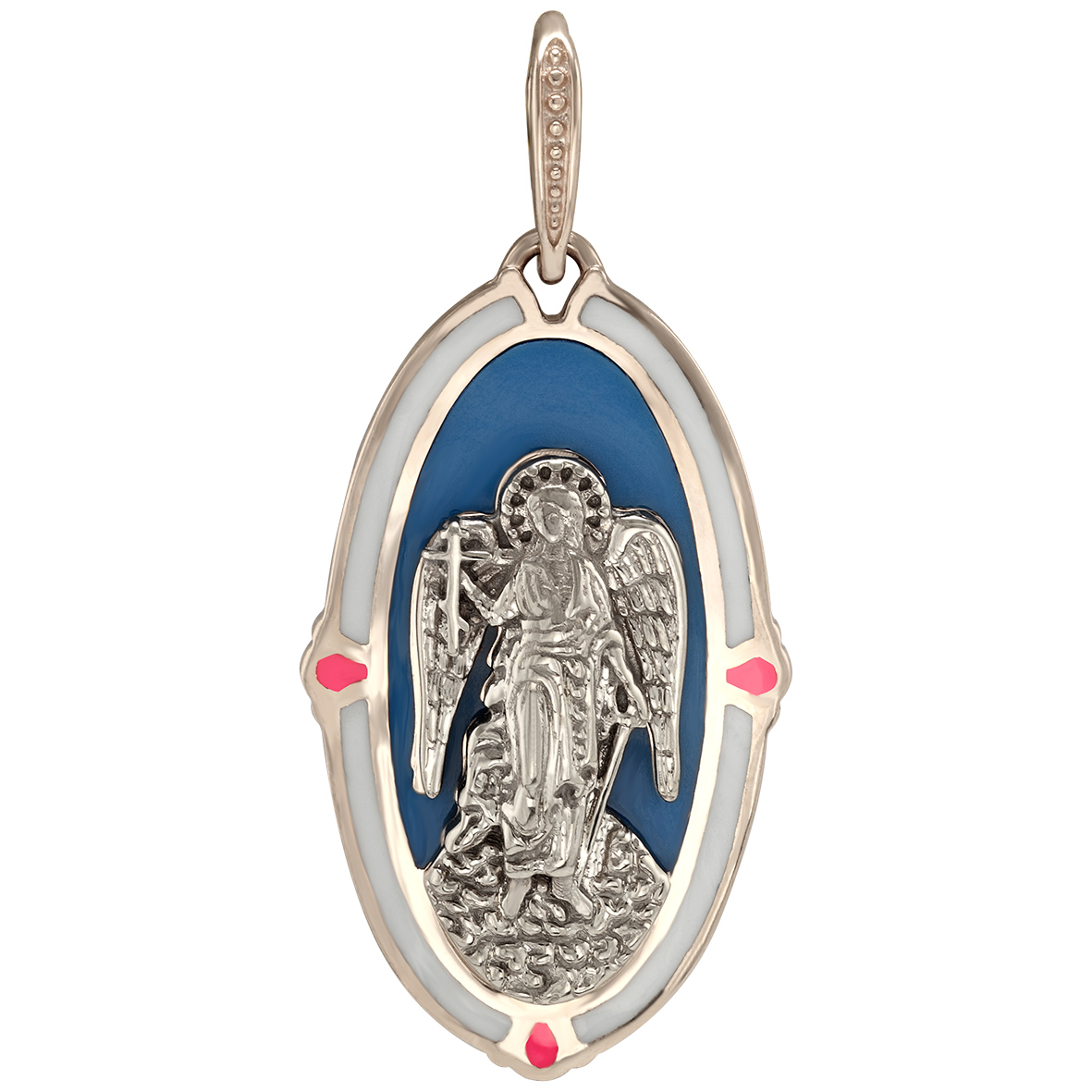 

Серебряная ладанка Ангел-Хранитель с эмалью Tango Jewellery Company 140223А