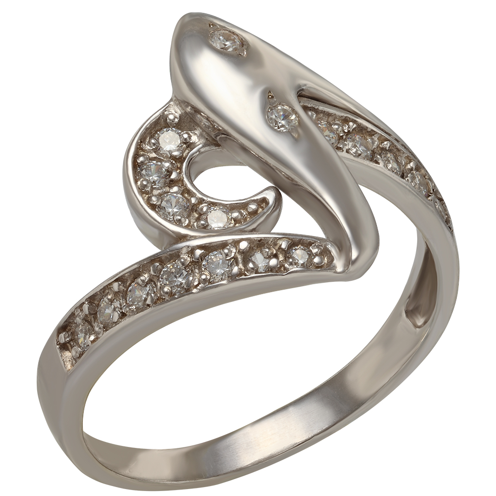 

Серебряное кольцо с фианитами Tango Jewellery Company 330266С размер 17.5