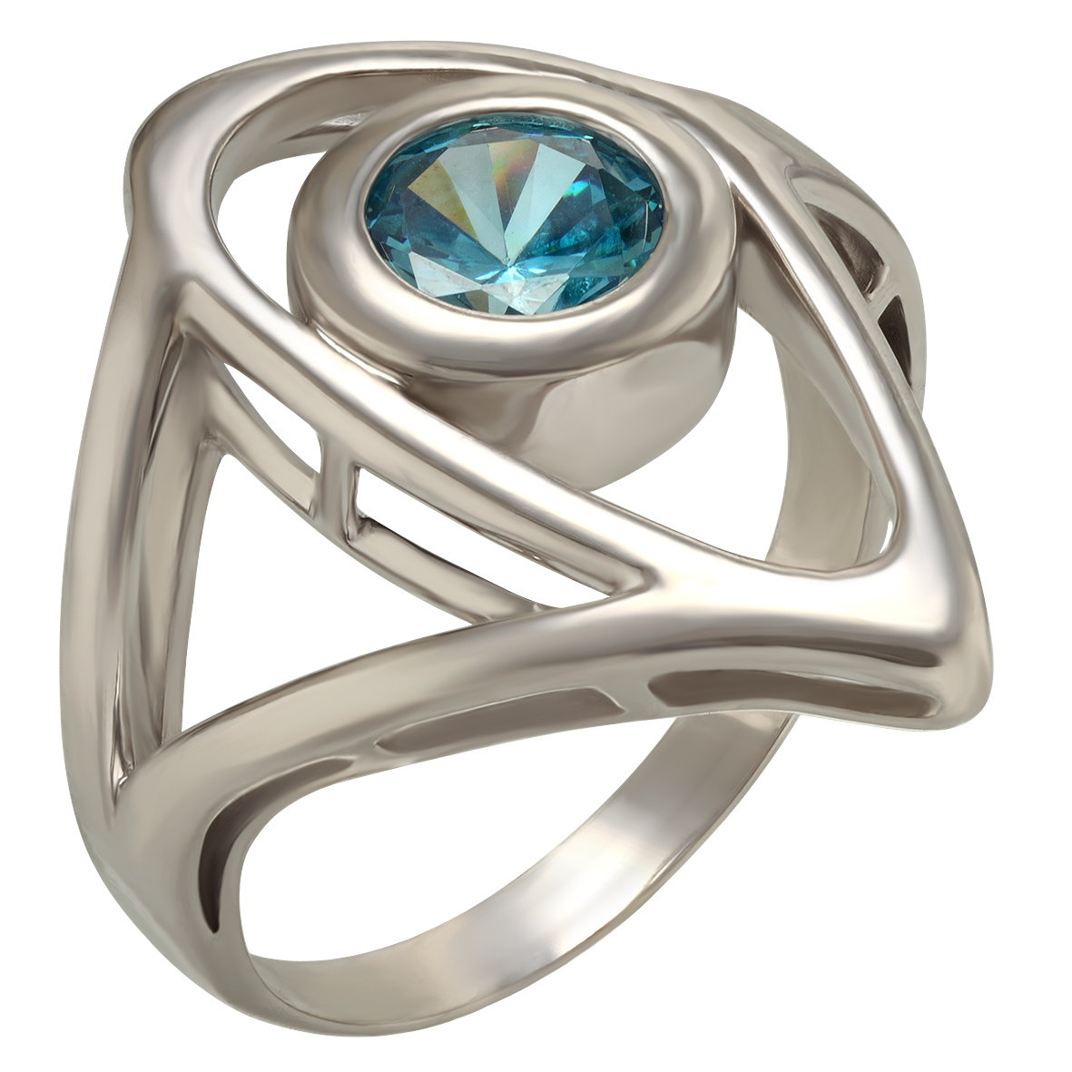 

Серебряное кольцо с фианитом Tango Jewellery Company 330602С размер 17.5
