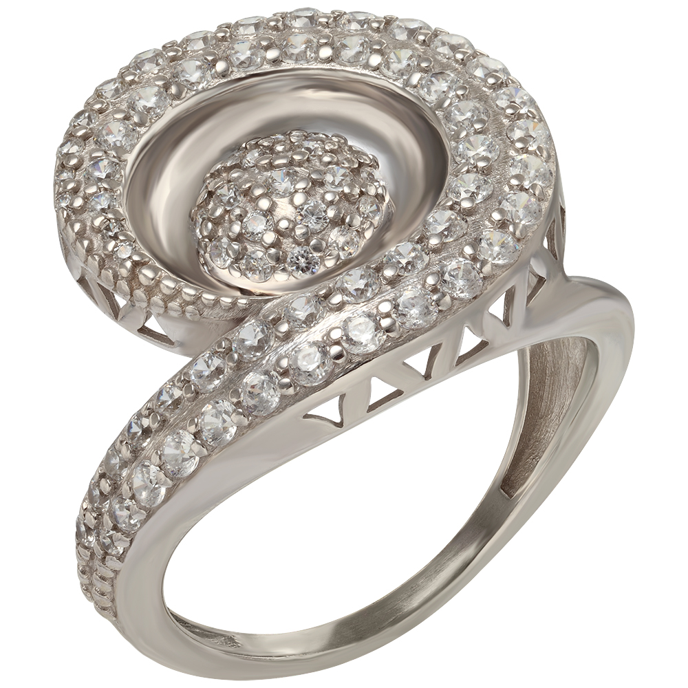 

Серебряное кольцо с фианитами Tango Jewellery Company 330548С размер 19.5