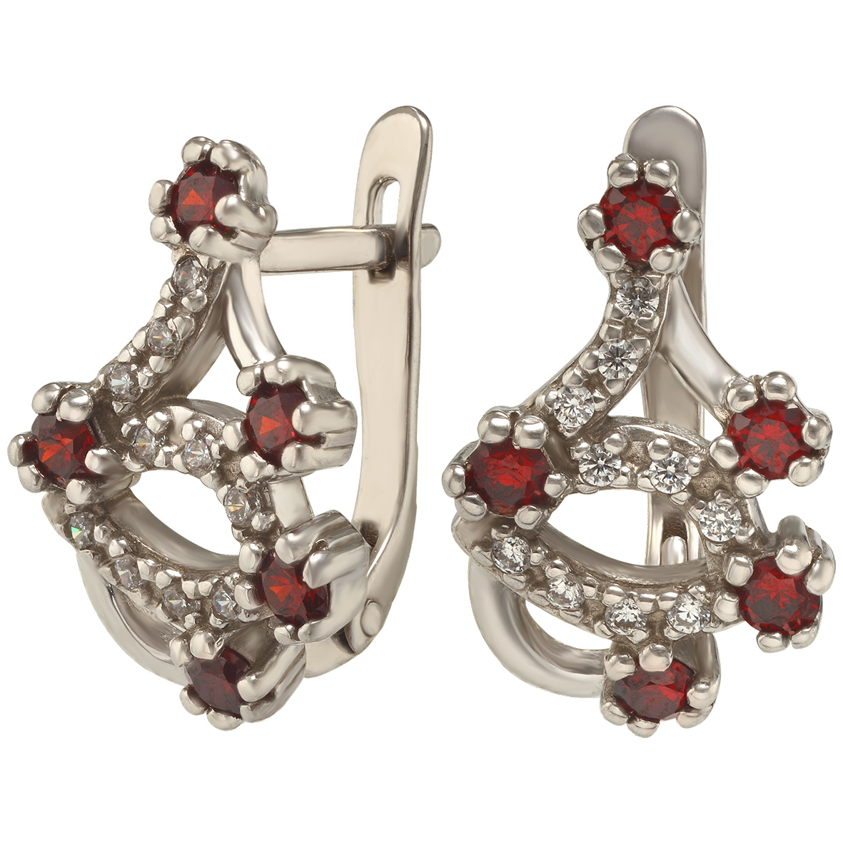 

Серебряные серьги с фианитами Tango Jewellery Company 420779С