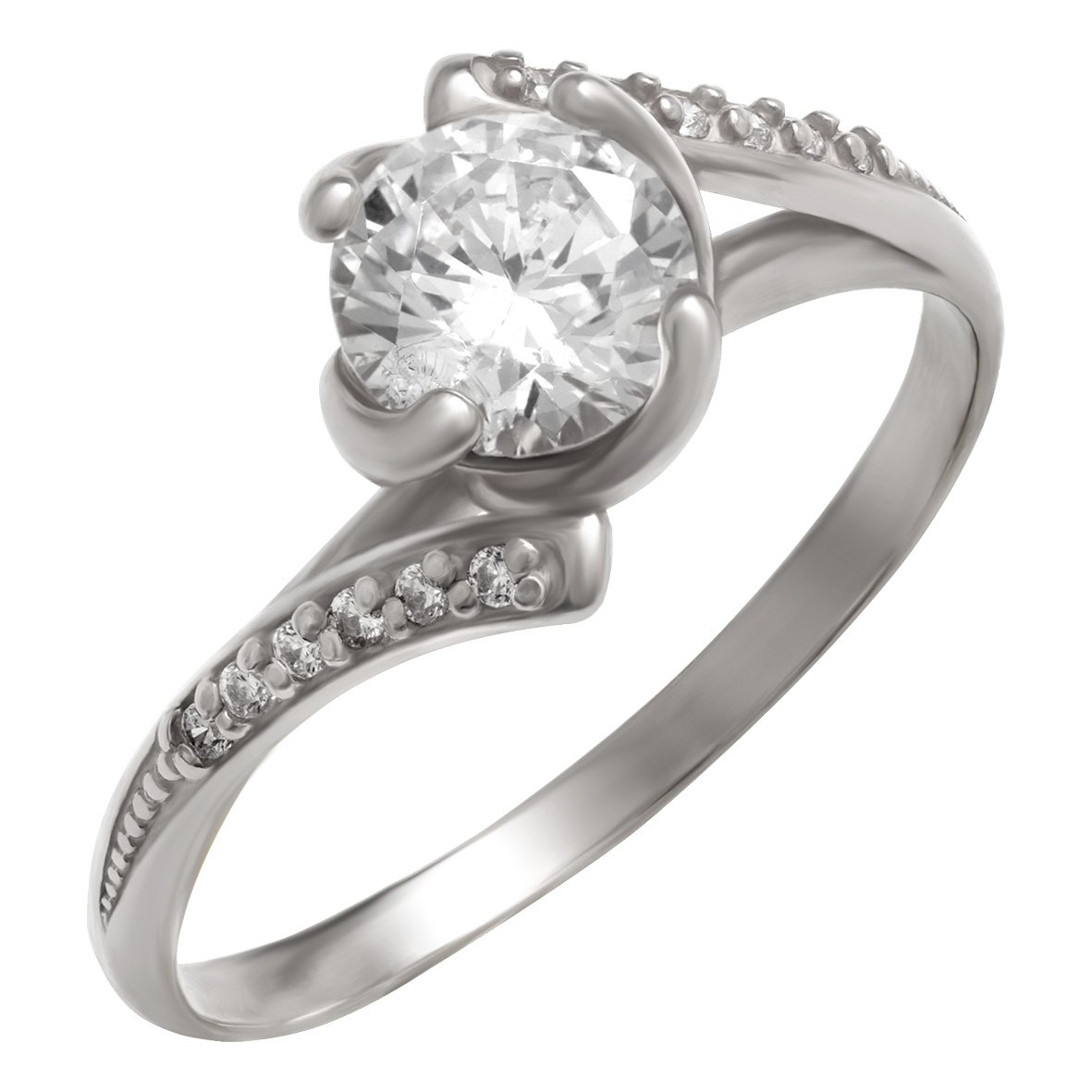 

Серебряное кольцо с фианитами Tango Jewellery Company 380144С размер 17