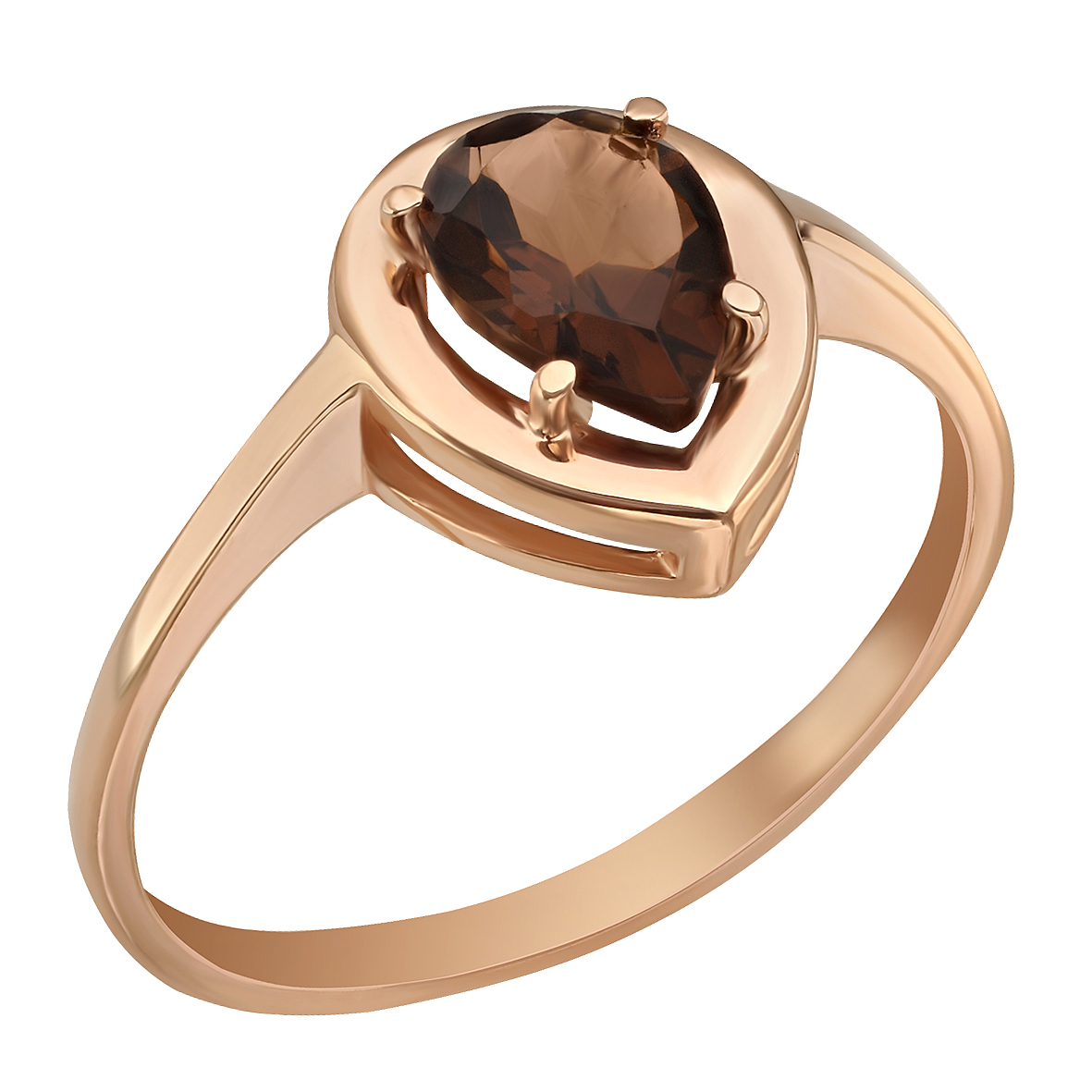 

Золотое кольцо со вставкой кварца Tango Jewellery Company 368670 размер 18