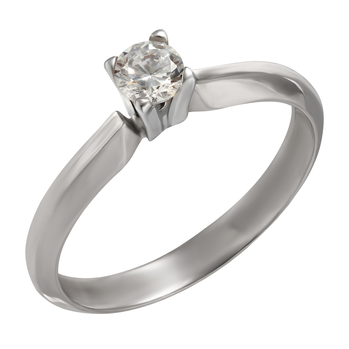 

Кольцо в белом золоте с фианитом Tango Jewellery Company 330086В размер 16.5