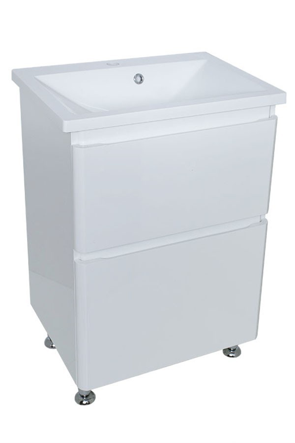 

Тумба Bianco с умывальником Bianco 70 (2 ящика) белая