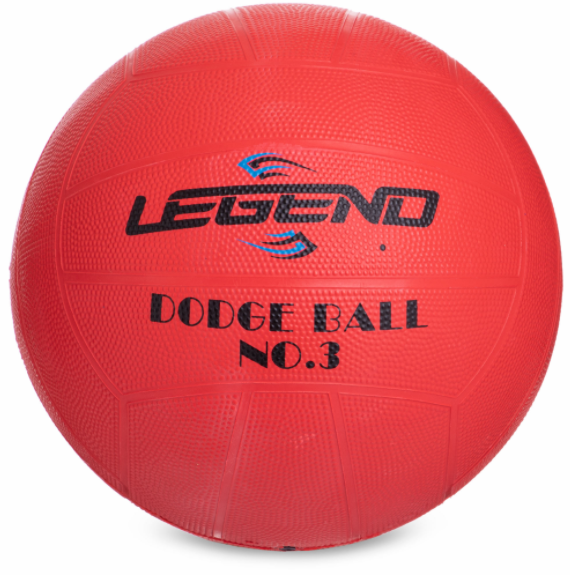 

Мяч Dodgeball для игры в вышибалу Zelart DB-3284 №5 Красный (IN09108)