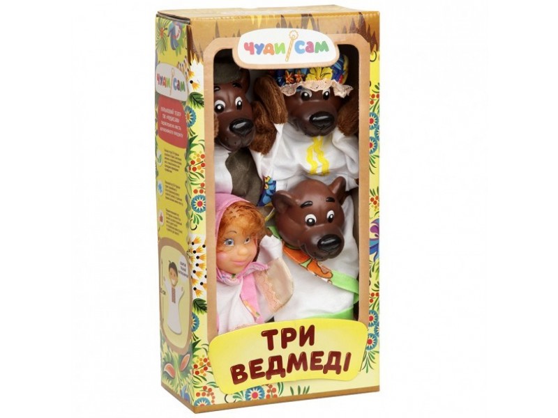 

Игровой набор Чуди Сам Кукольный театр "Три медведя"