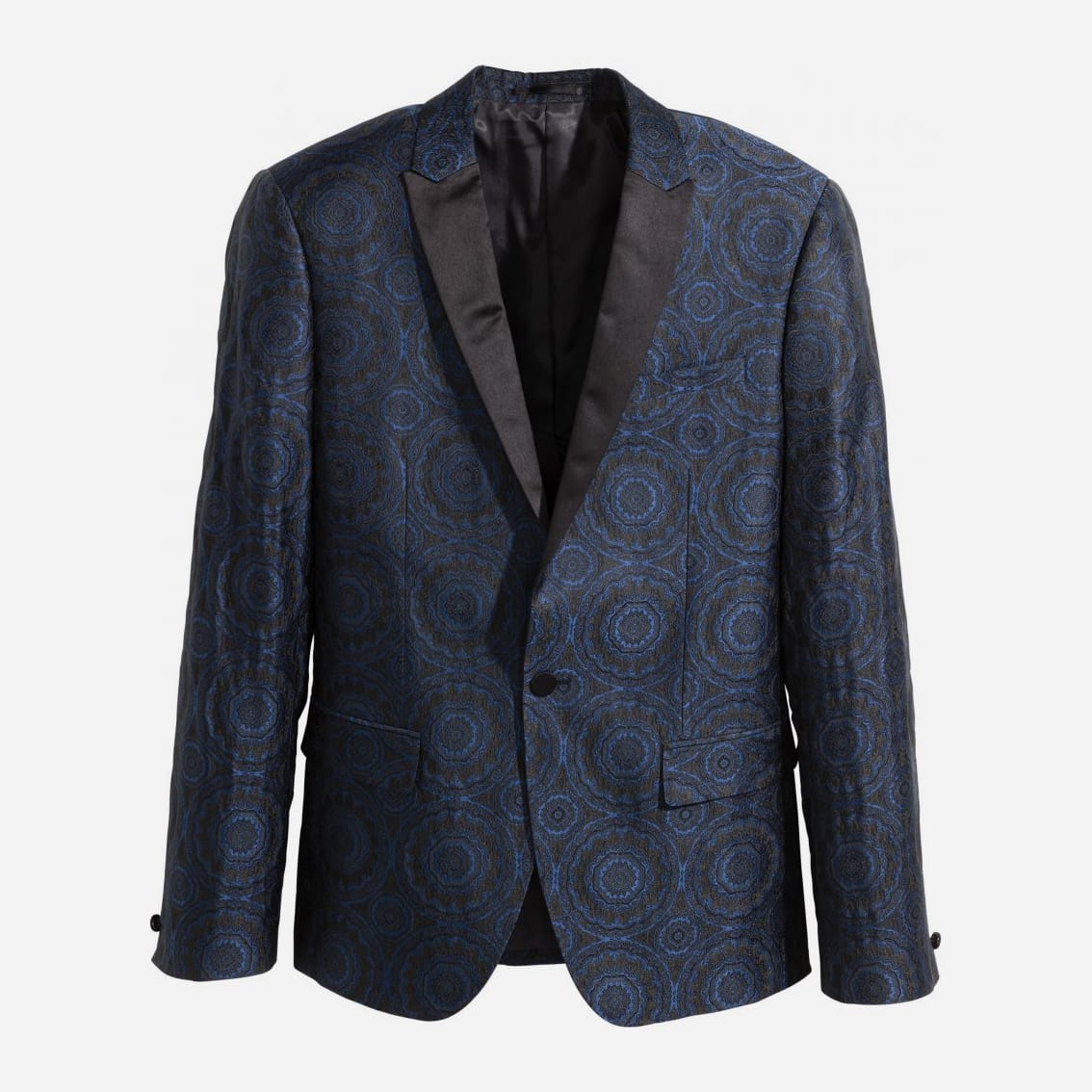 

Пиджак H&M XAZ081056BVZL 46 Черно-синий