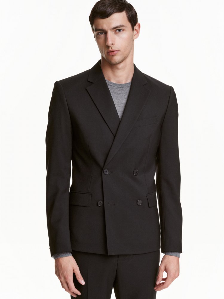 

Пиджак H&M 1902-3844084 56 Черный