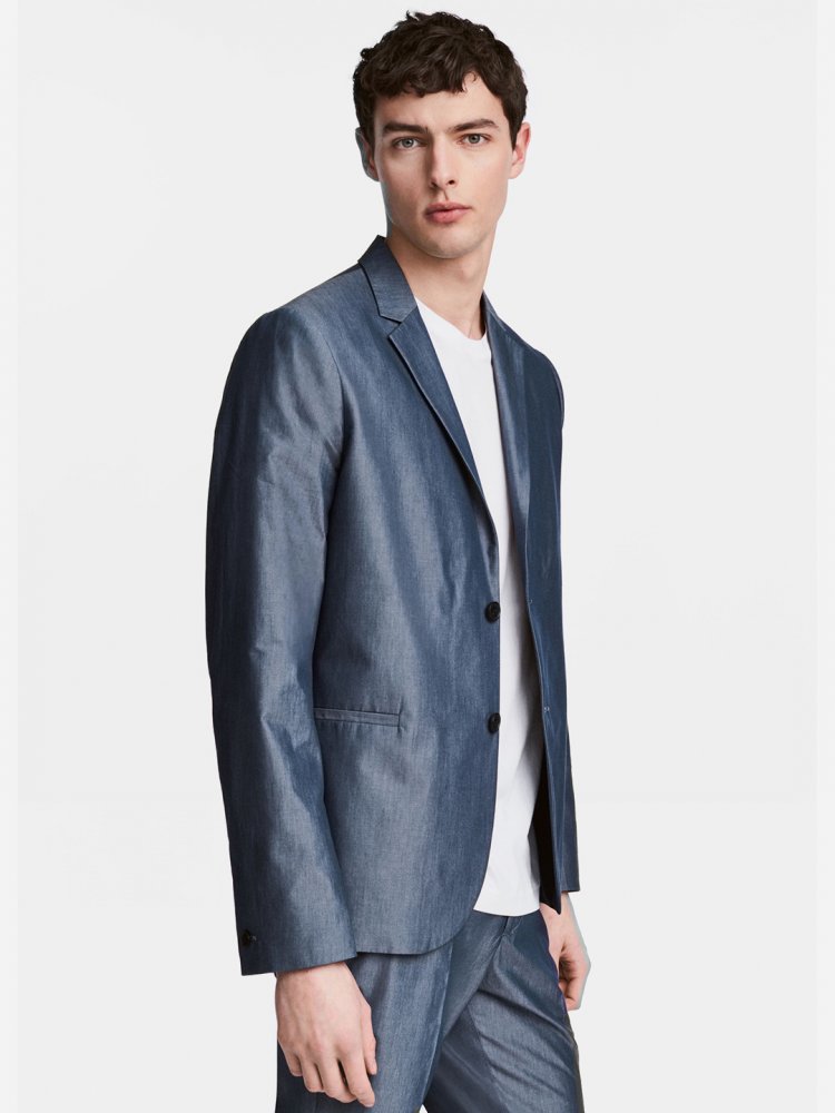 

Пиджак H&M 0451291  Синий, Пиджак H&M 0451291 48 Синий