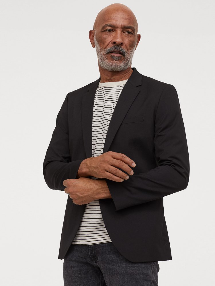 

Пиджак H&M 0742191-0 60 Черный (СА2000001847466)