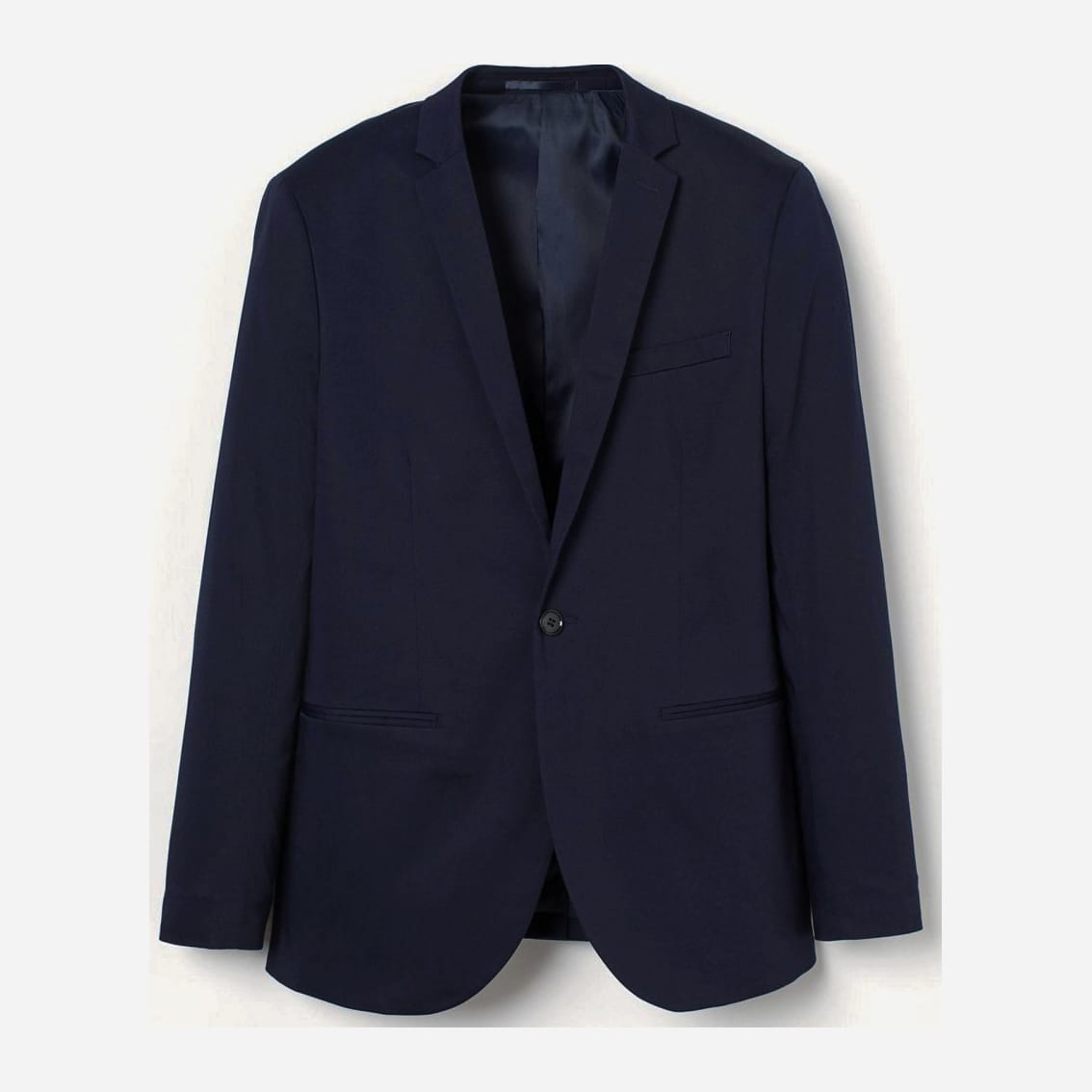 

Пиджак H&M 7150849-AAQJ 48 Темно-синий