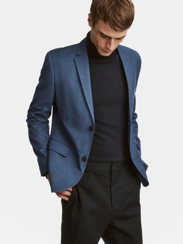 

Пиджак H&M 2416024-ACXD 52 Синий