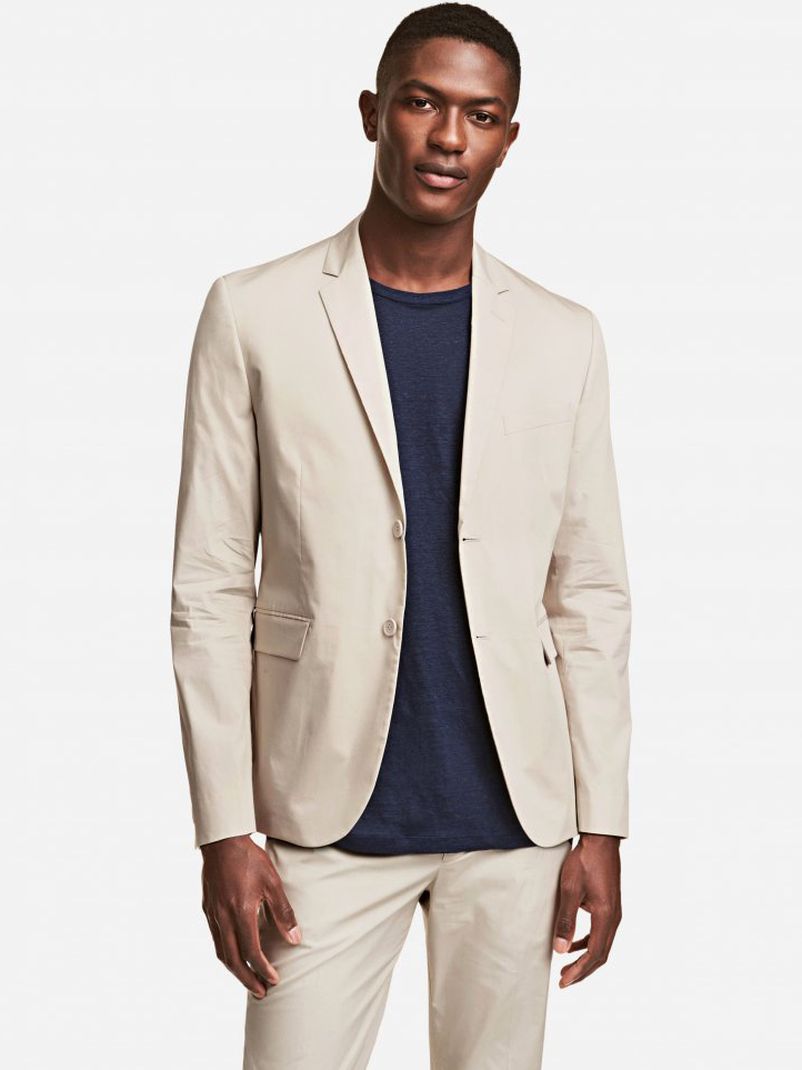 

Пиджак H&M 4512945  Бежевый, Пиджак H&M 4512945 44 Бежевый
