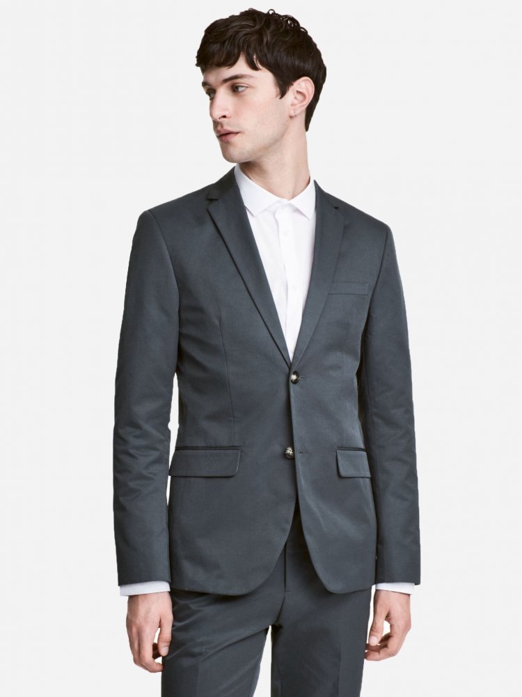 

Пиджак H&M 4402935dm  Серый, Пиджак H&M 4402935dm 58 Серый