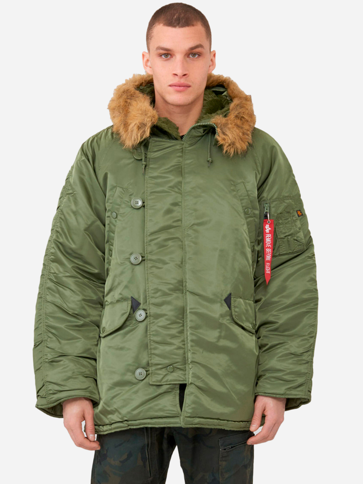 

Парка Alpha Industries MJN31000C1 N-3B Parka 2XL Sage