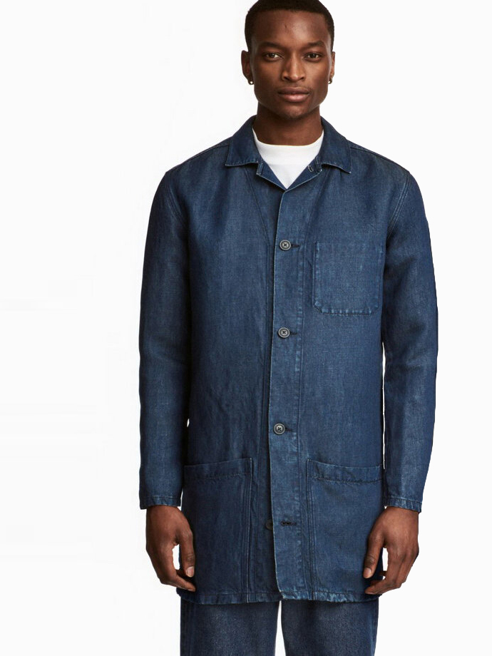 

Джинсовая куртка H& 0502226-5  Синяя, Джинсовая куртка H&M 0502226-5 M Синяя