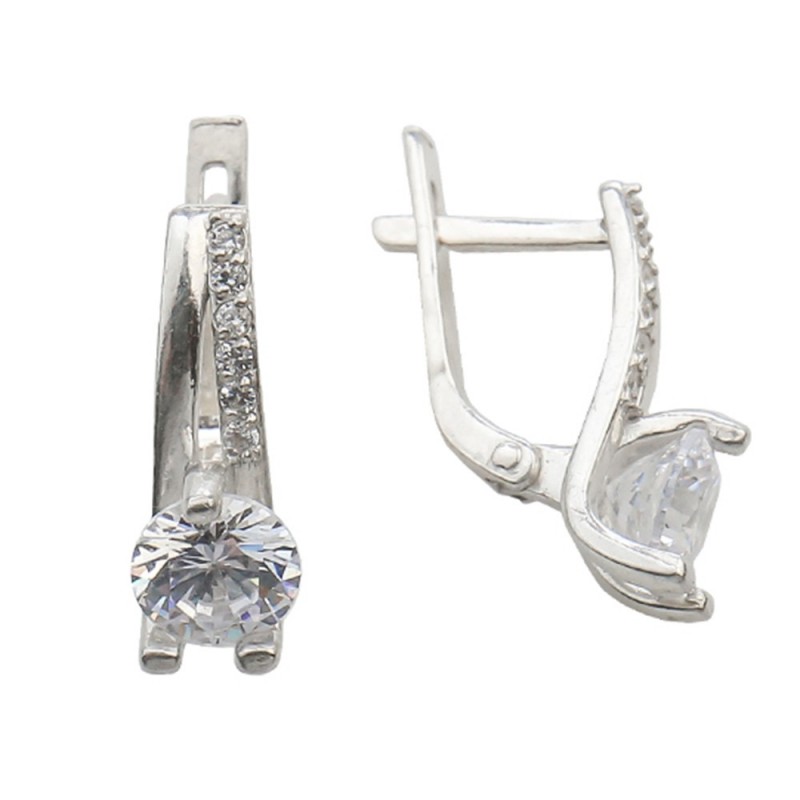 

Серьги из серебра 22с326-18